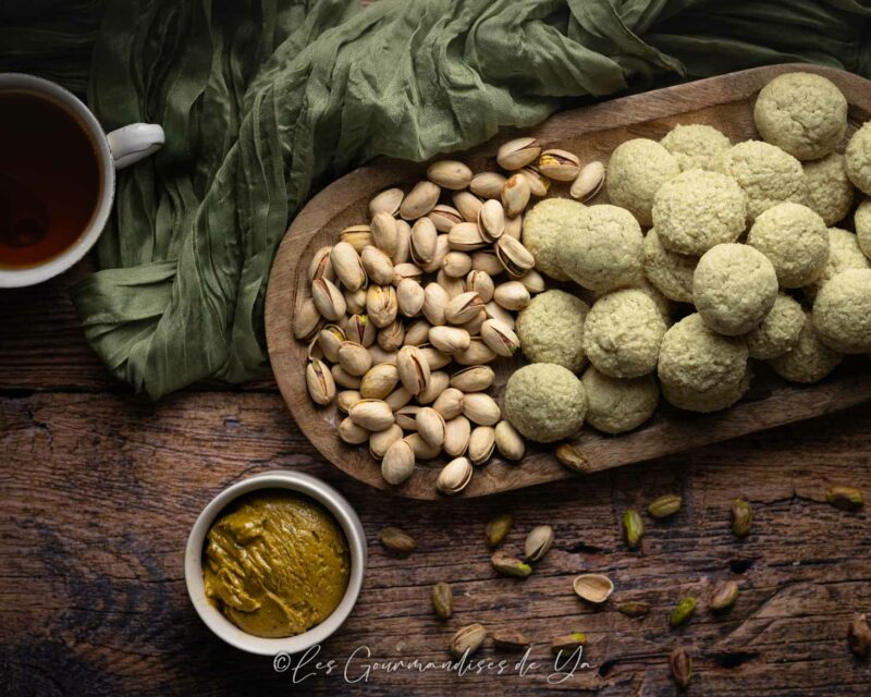 Amaretti à la pistache