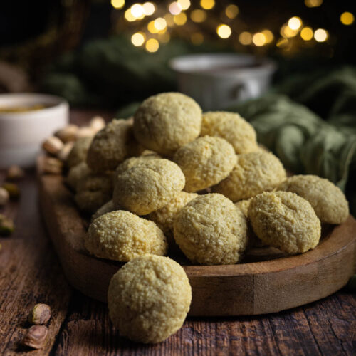 Amaretti à la pistache