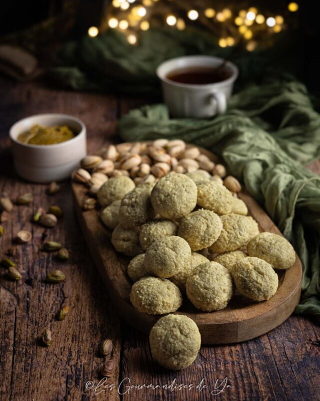 Amaretti à la pistache