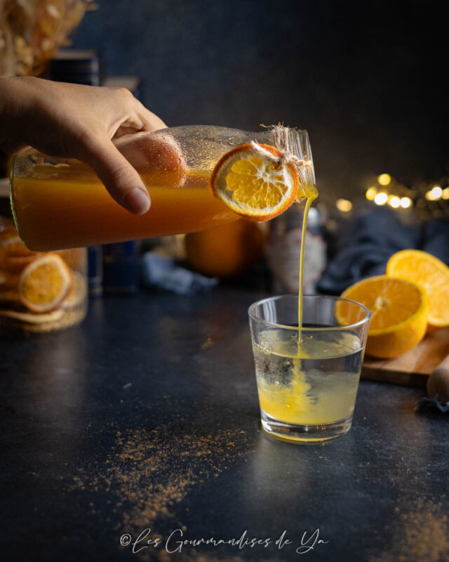 Sirop orange épicé façon spéculoos