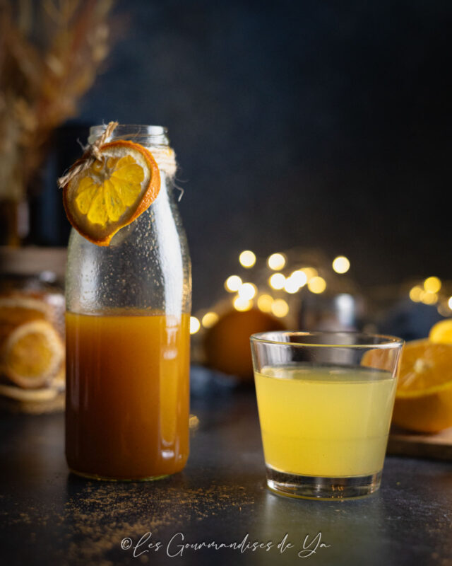 Sirop orange épicé façon spéculoos