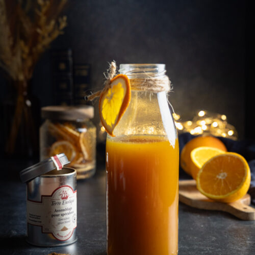 Sirop orange épicé façon spéculoos
