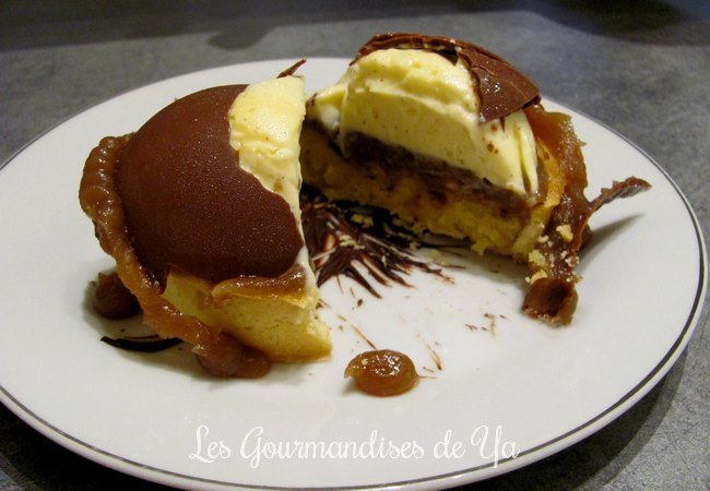 Tartelette vanille, marron et chocolat façon MontBlanc LGY 02
