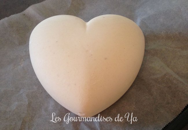 Coeur d'amour amande - framboise LGY 02