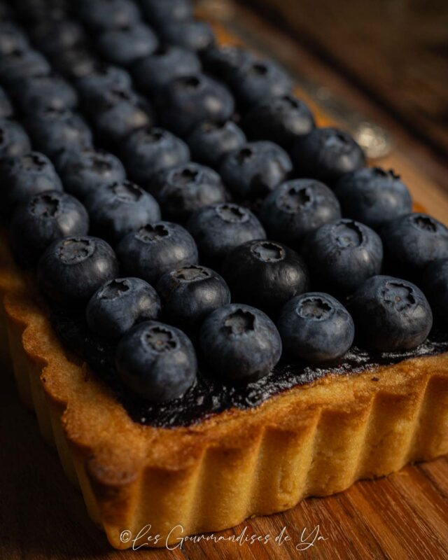 Tarte amandine à la Myrtille LGY