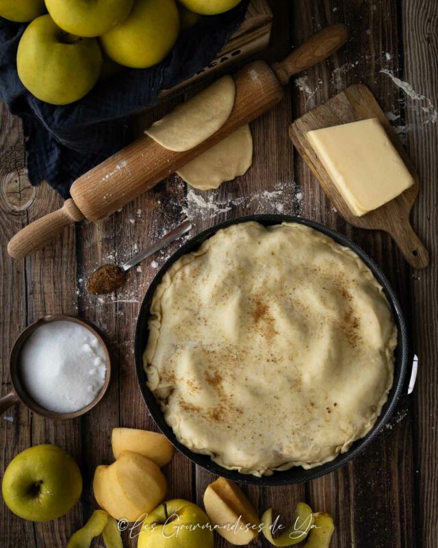 La Tarte tatin aux pommes de mon papa