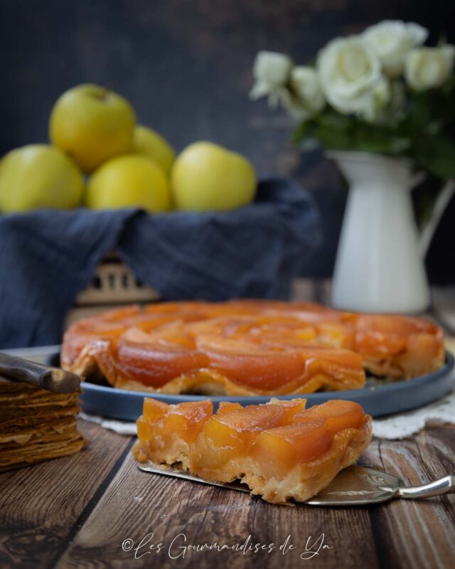 Tarte tatin aux pommes de mon papa