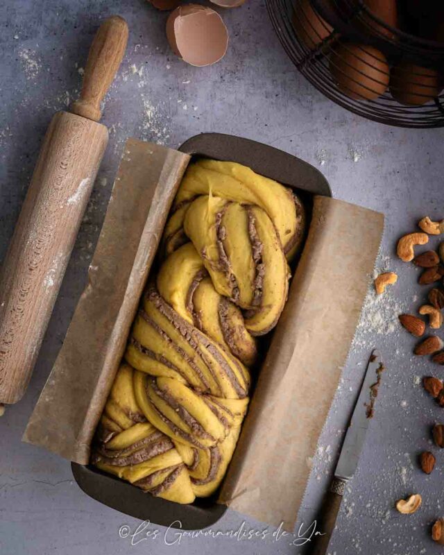 Babka noix de cajou et sirop d'érable