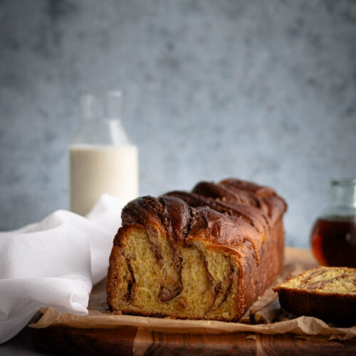 Babka noix de cajou et sirop d'érable