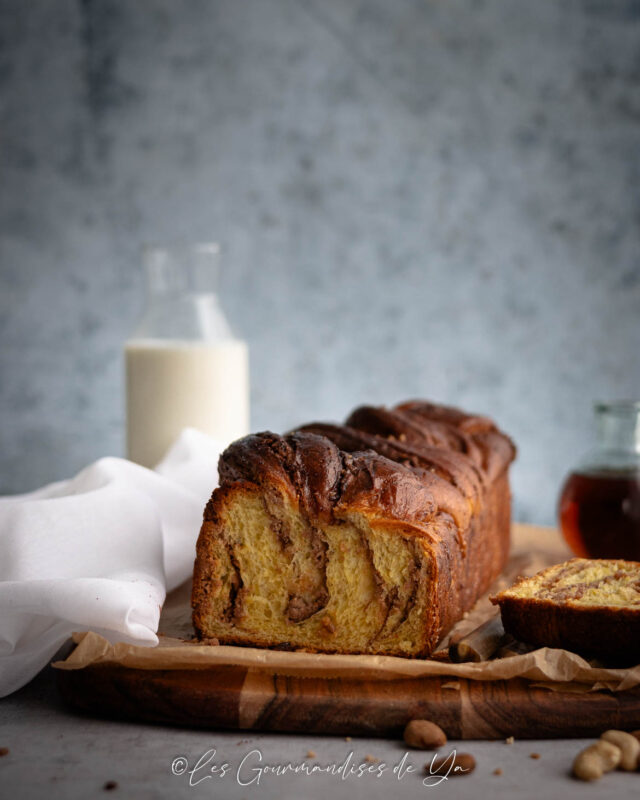 Babka noix de cajou et sirop d'érable
