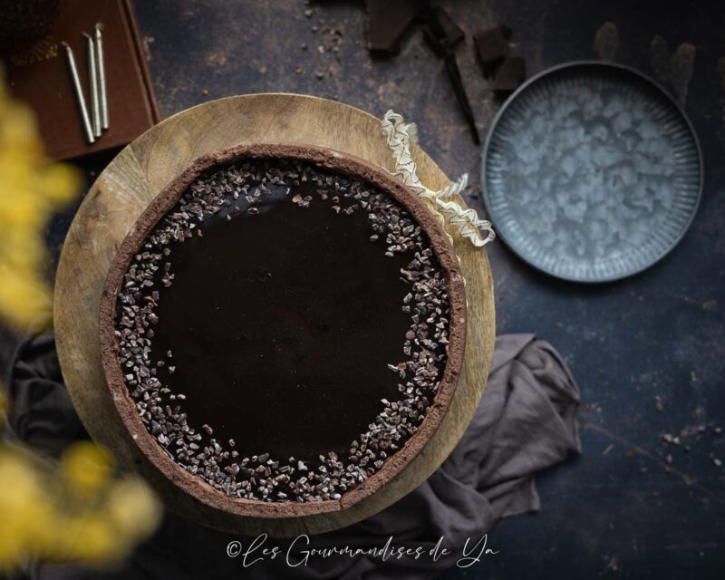 Charlotte vanille et chocolat