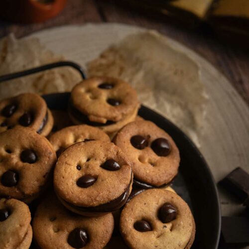 Biscuit Halloween Chocolat et Noisette