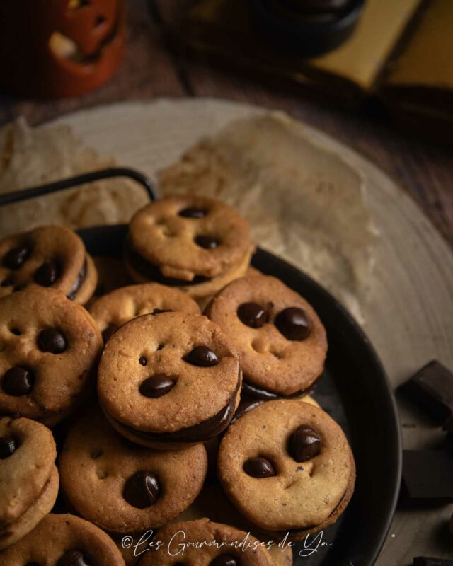 Biscuit Halloween Chocolat et Noisette