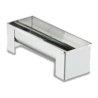 Gouttière à bûche 30 cm